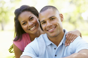 couple with contacts