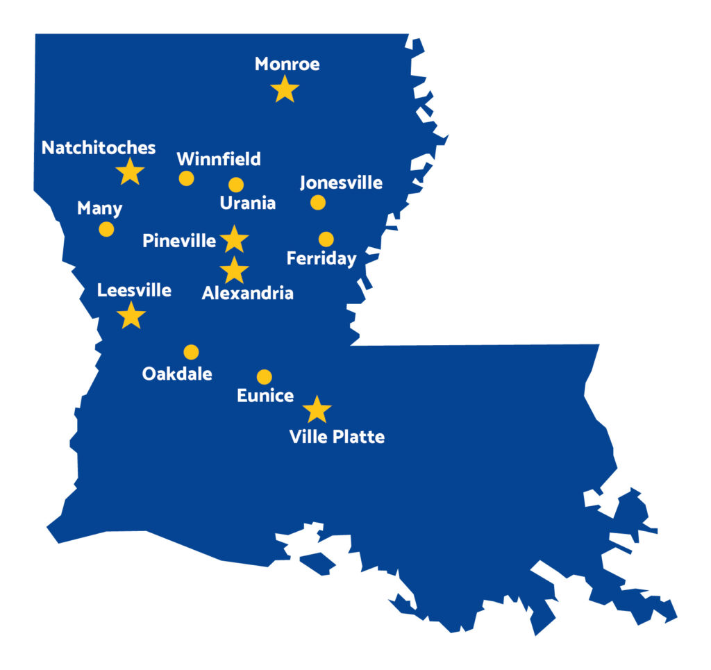 Louisiana Eye & Laser Center Locations Across Louisiana