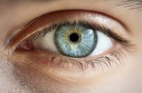 eye of person who got laser eye surgery