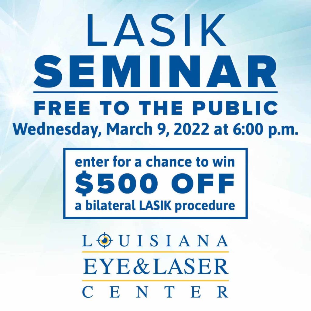 LASIK Seminar - $500 off